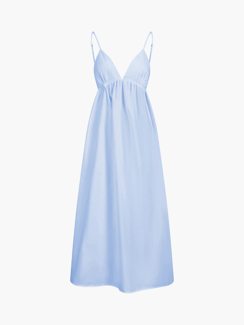 Elena | Rugloos Maxi-jurk met Cut-Out – Tijdloze Zomer-Elegantie